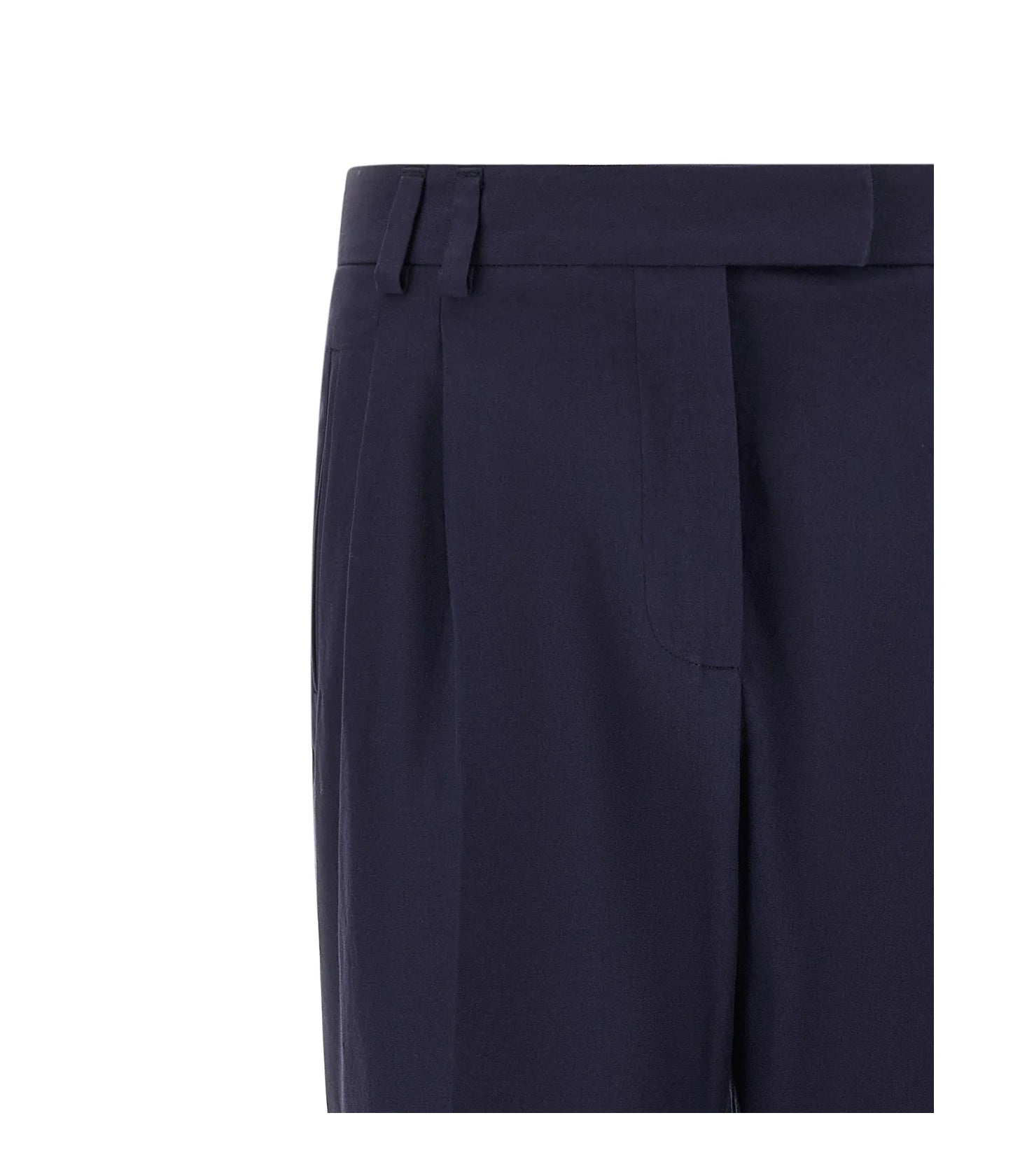 Alberto Biani Trouser in blue, Cotton — view 3
