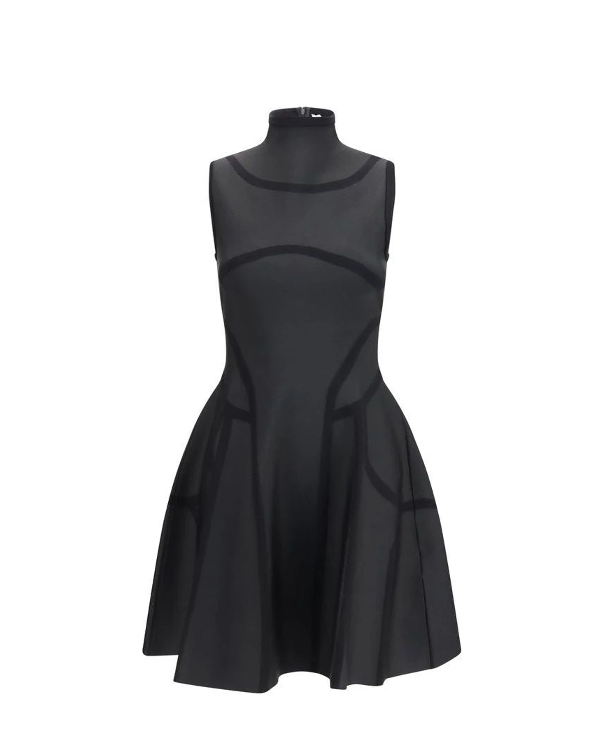 Alexander McQueen Dresse in black, Polyester