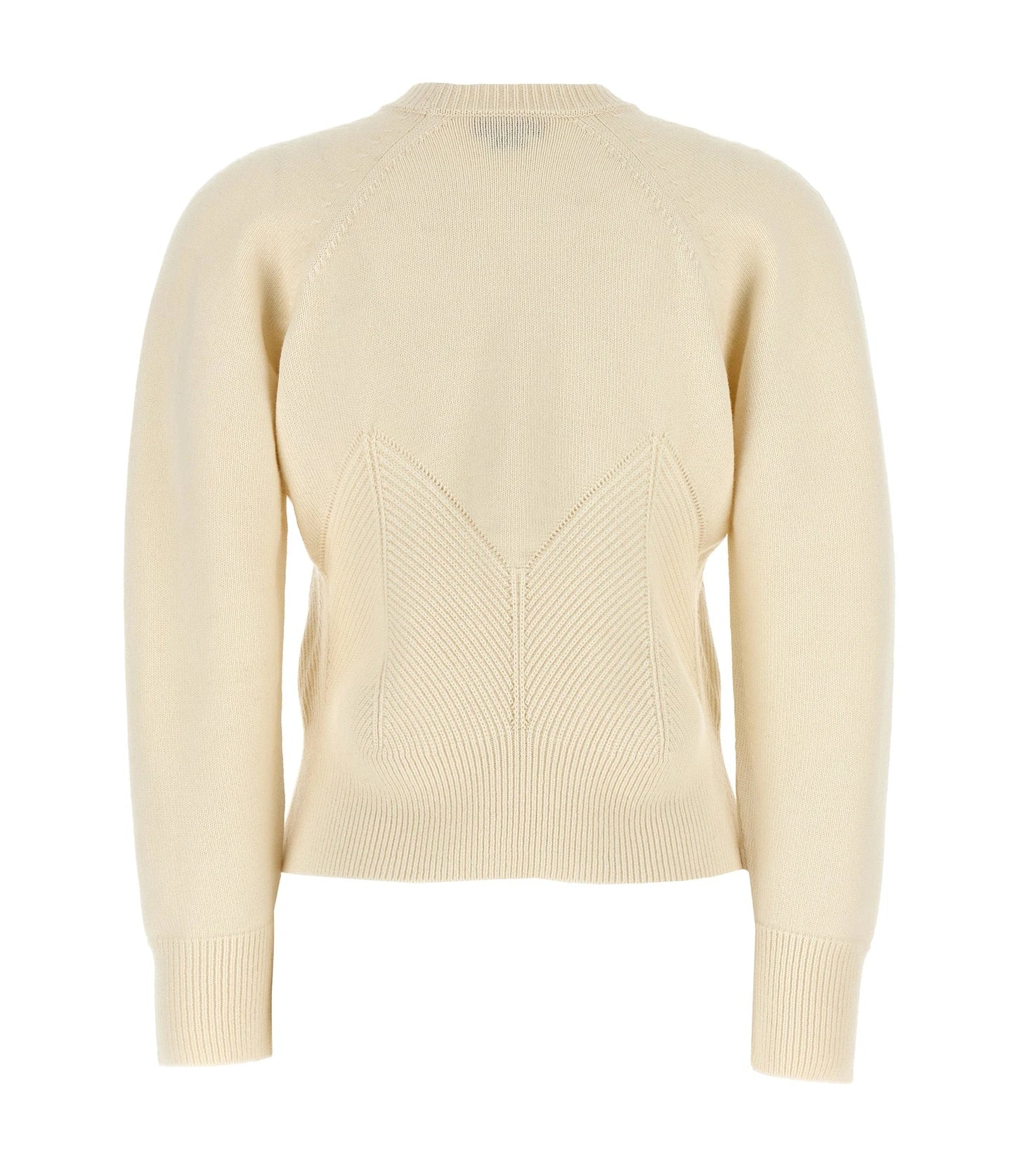 Alexander McQueen Sweater in white, Wool — view 2