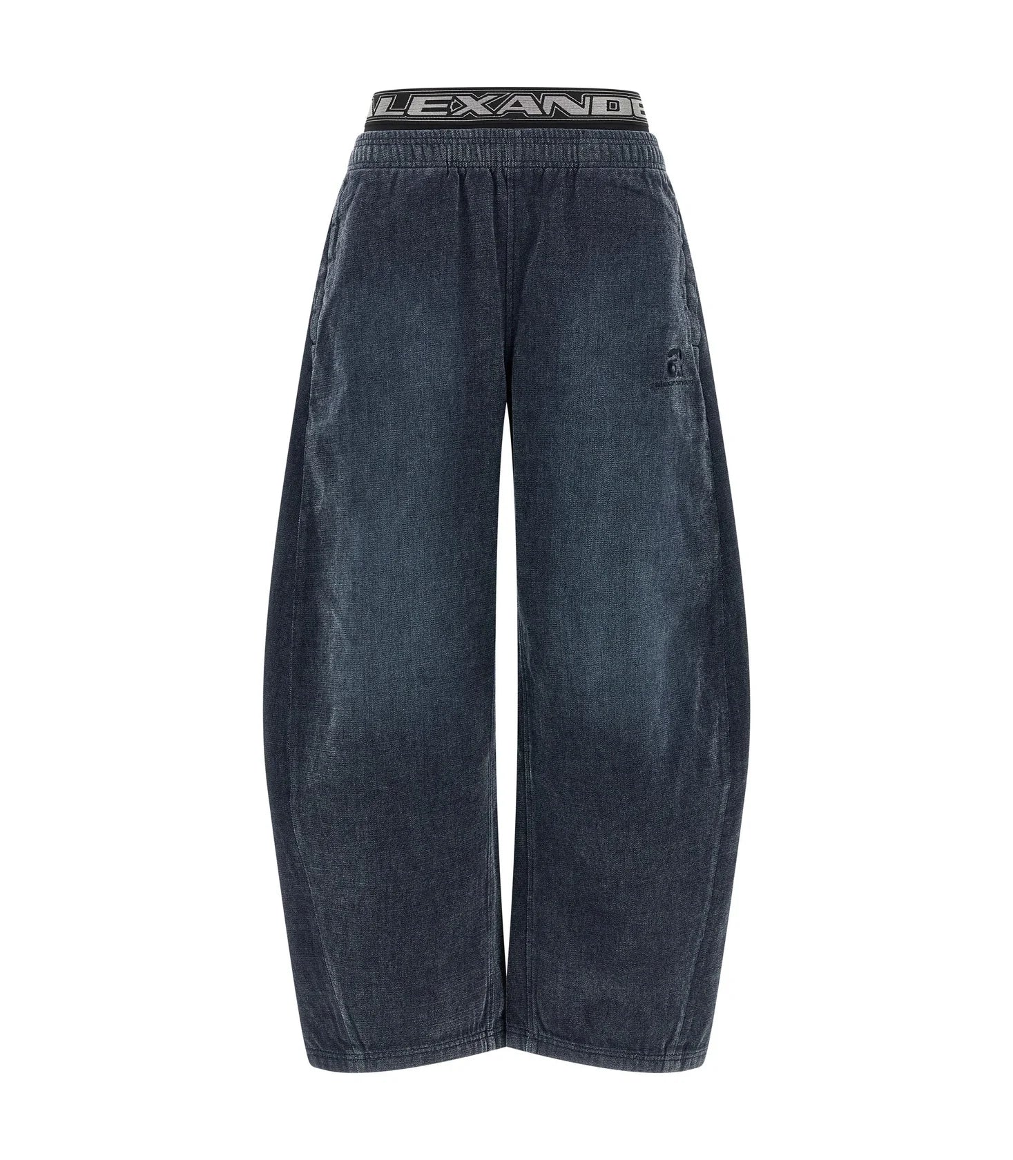 Alexander Wang Trouser in navy, Cotton
