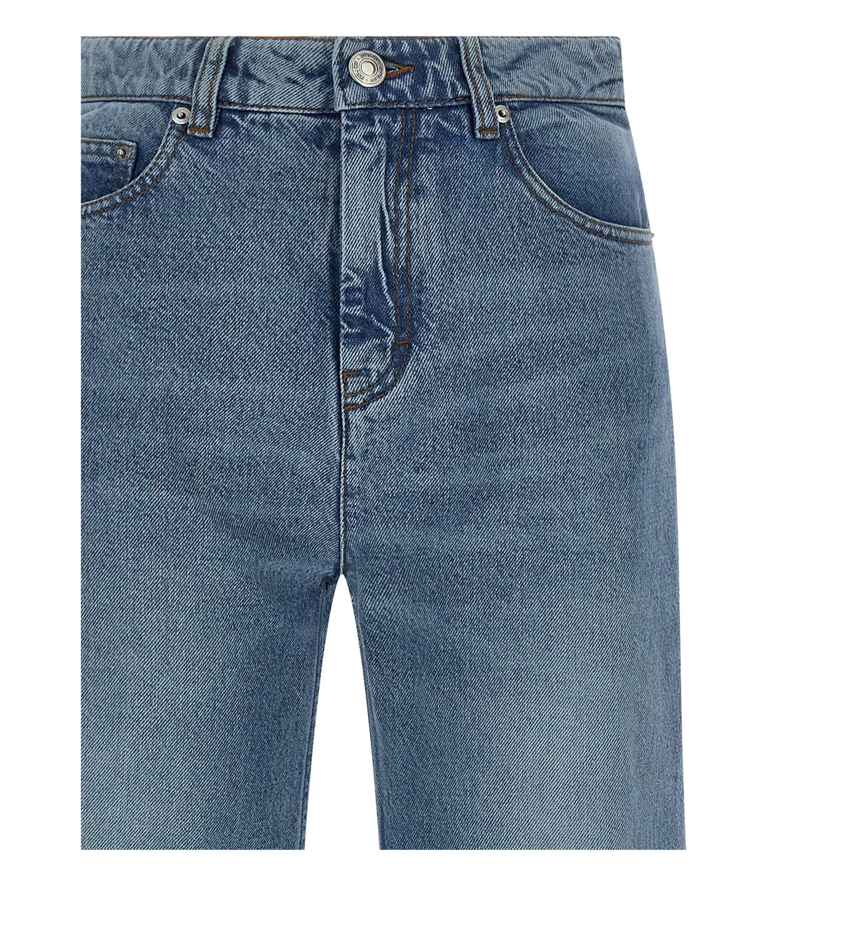 Ami Paris Jean in blue, Cotton — view 3