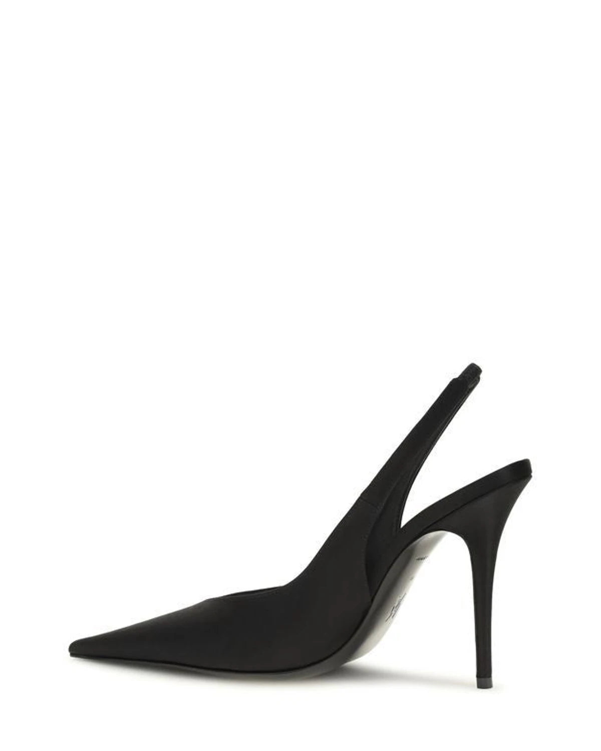 Amina Muaddi Pumps in black, Silk Satin — view 3