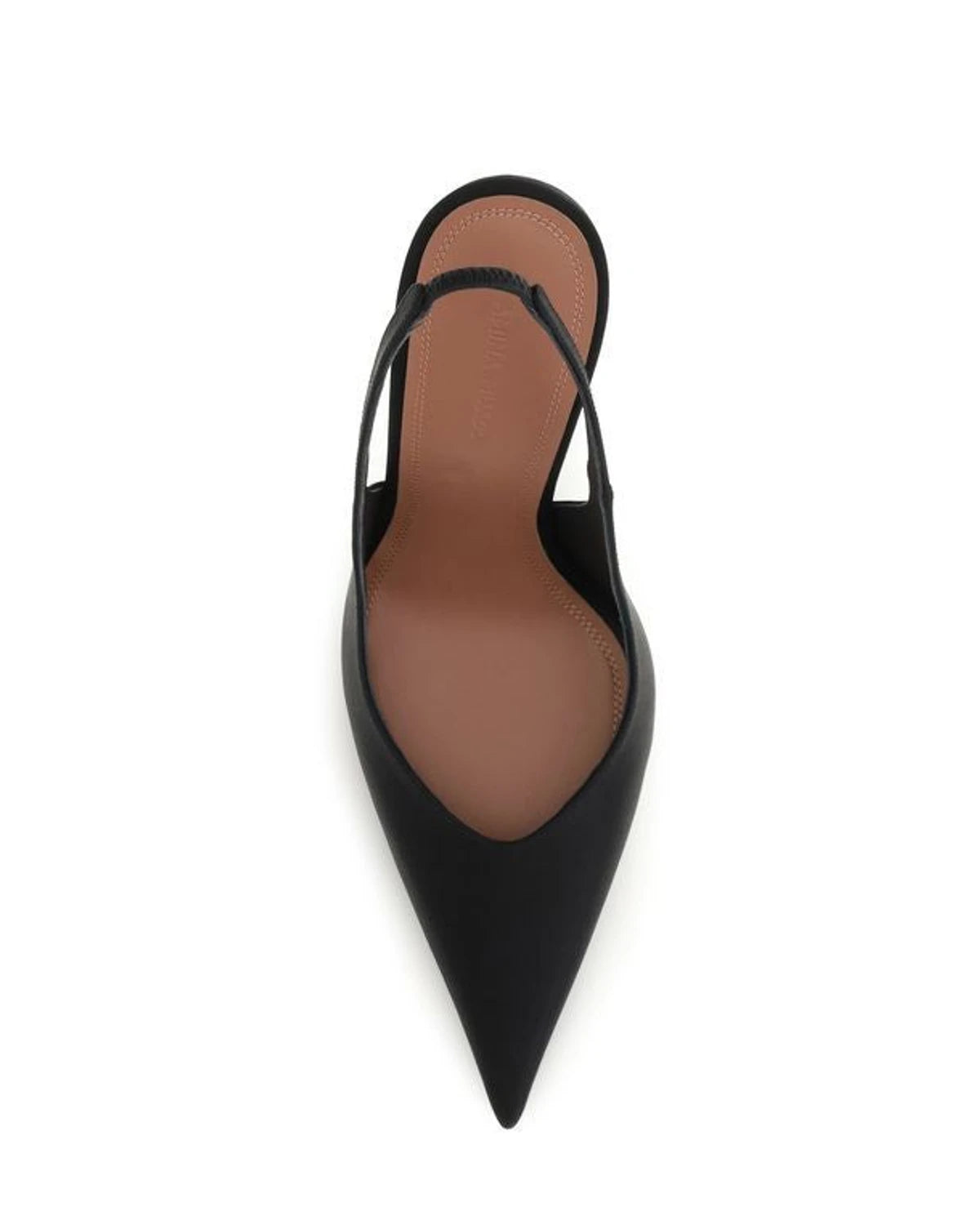 Amina Muaddi Pumps in black, Silk Satin — view 4