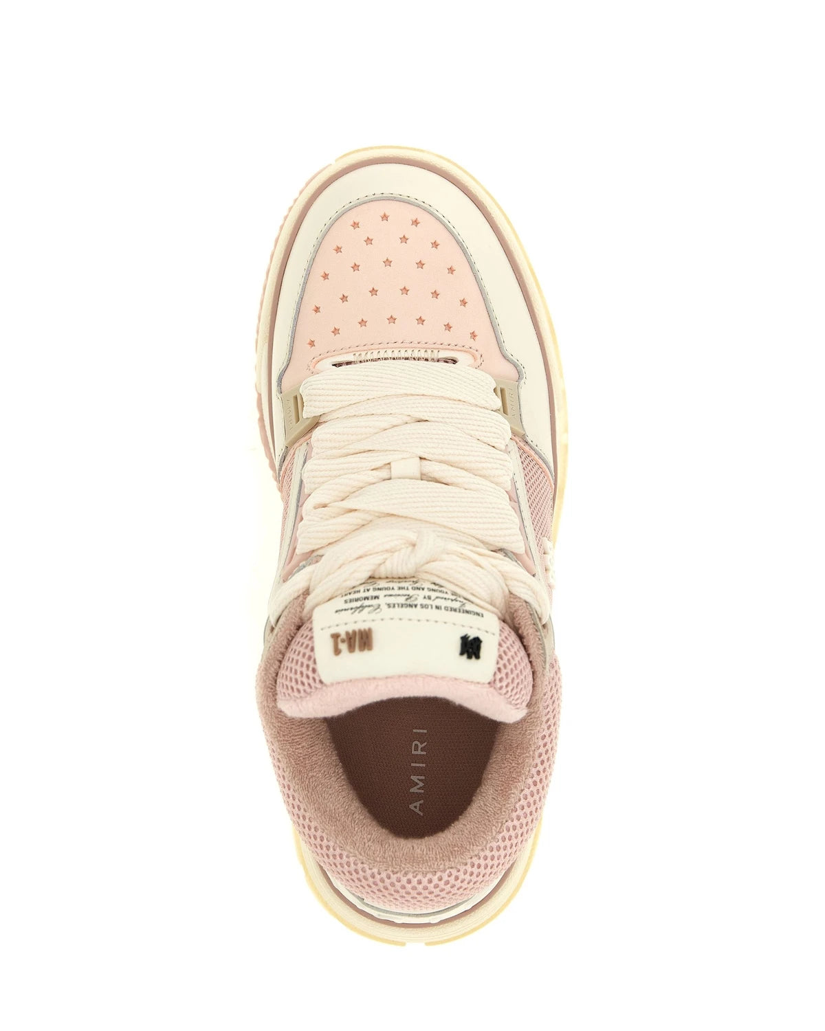 Amiri Sneakers in pink, Calfskin Leather — view 4