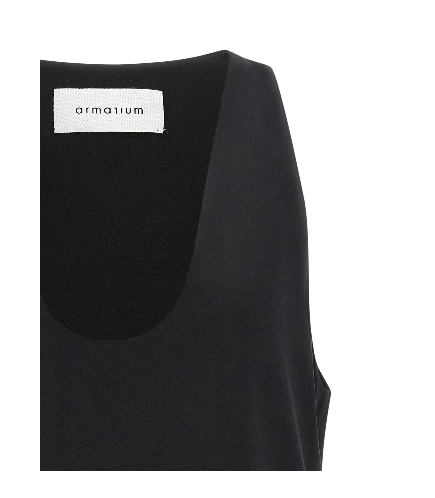 Armarium Tank Top in black, Silk — view 3