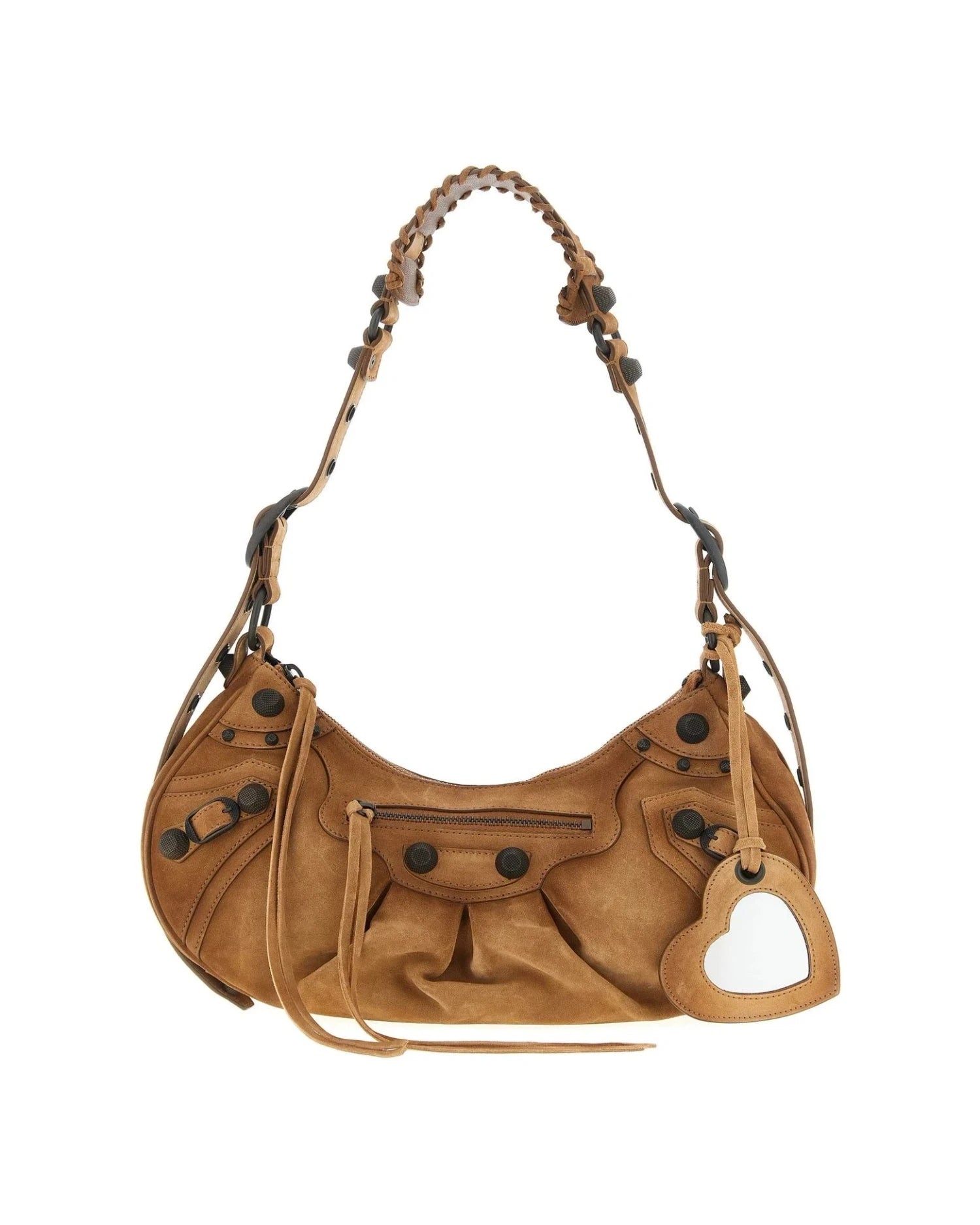 Balenciaga Shoulder Bag in brown, Calfskin Leather