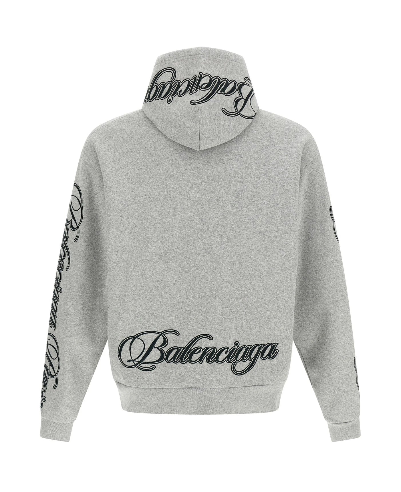Balenciaga Hoodie in gray, Cotton — view 2
