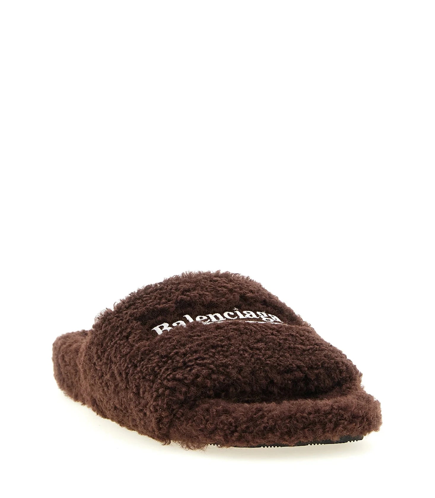 Balenciaga Slides in brown, Polyester — view 2