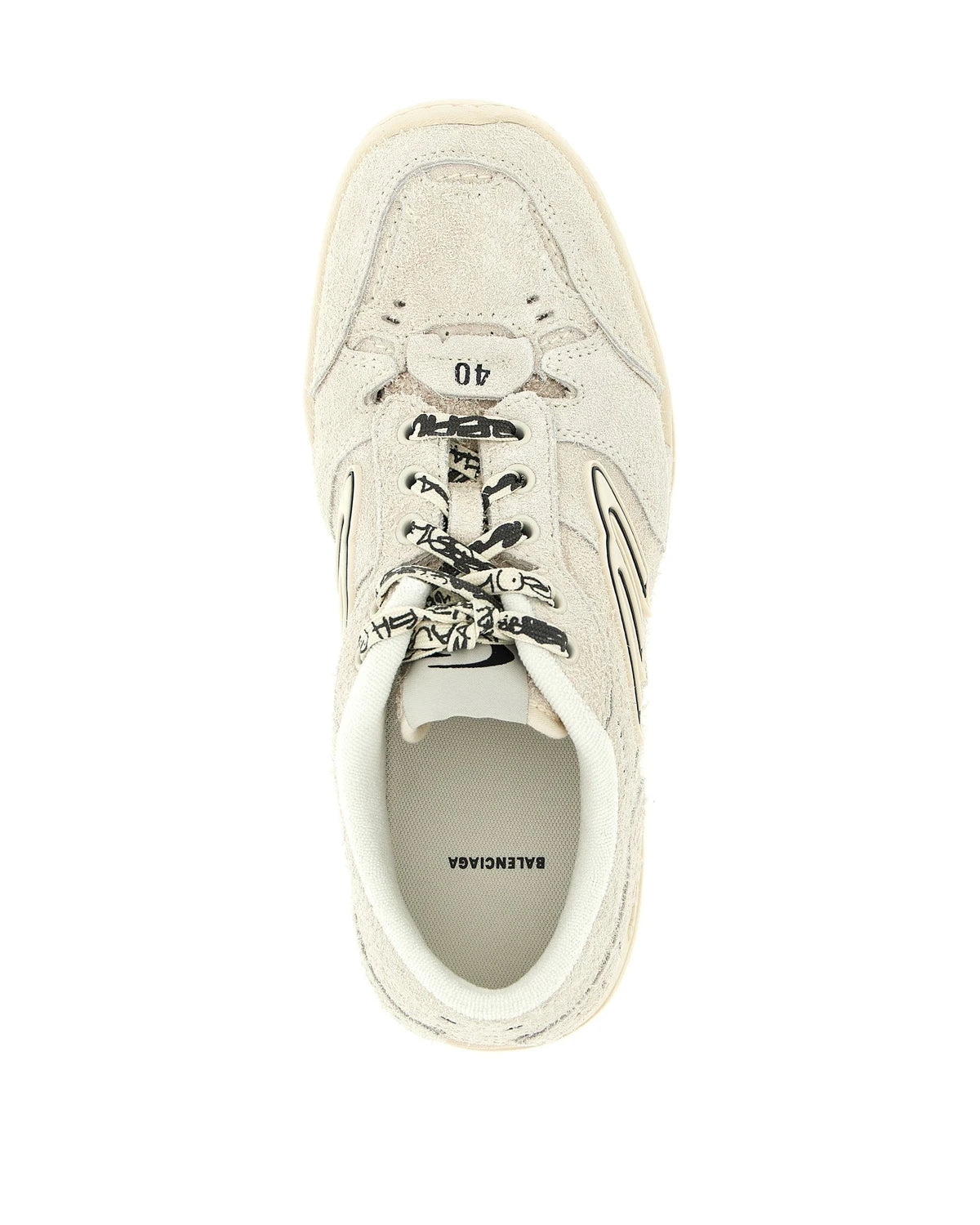 Balenciaga Sneakers in beige, Bovine Leather — view 4