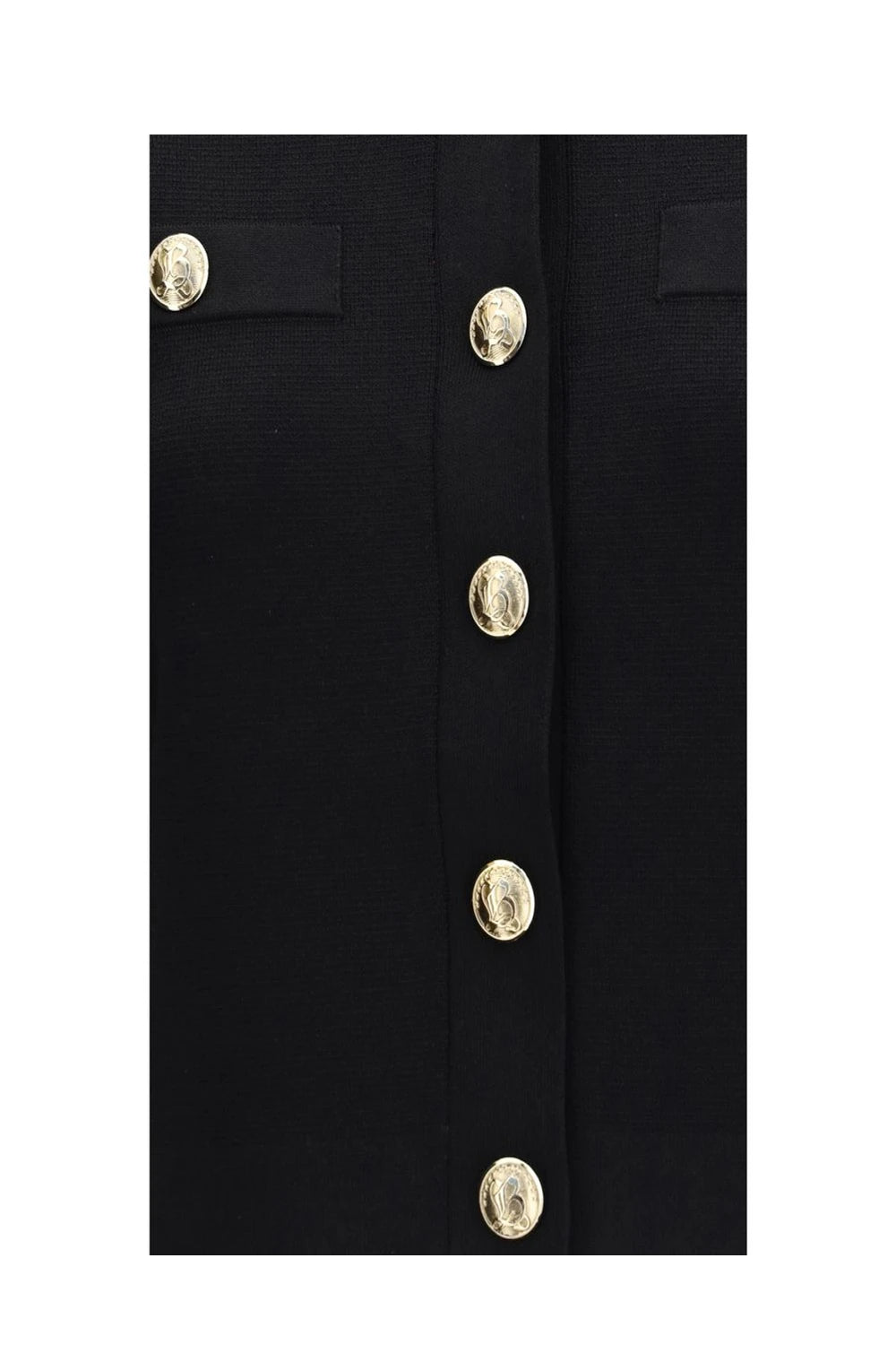 Balmain Cardigan in black, Viscose — view 3