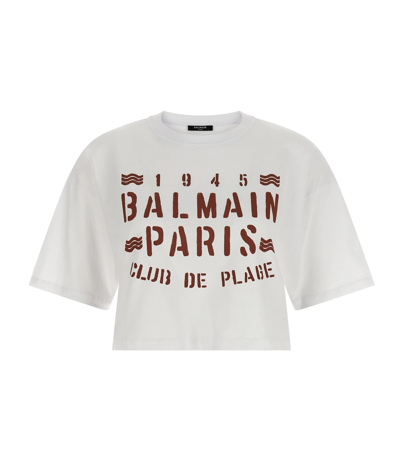 Balmain T-Shirt in white, Cotton