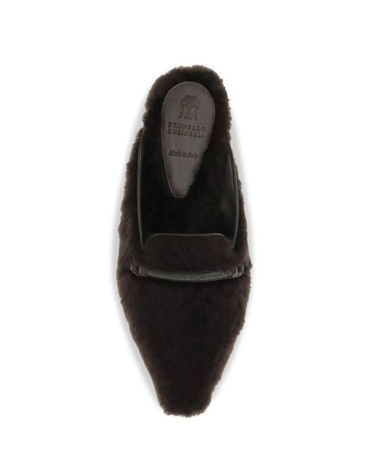 Brunello Cucinelli Ballet Flats in brown, Fur — view 4