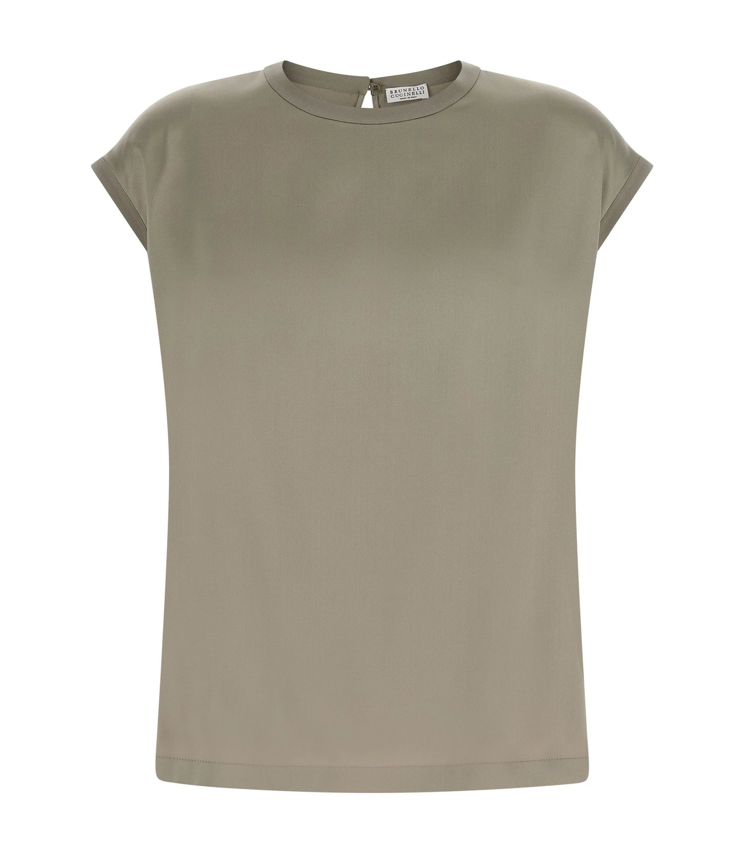 Brunello Cucinelli Blouse in beige, Silk