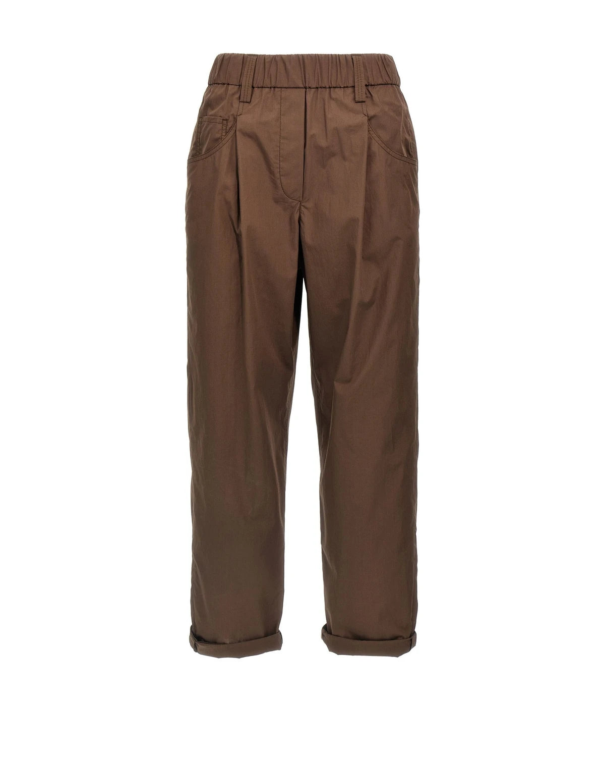 Brunello Cucinelli Chino in brown, Cotton