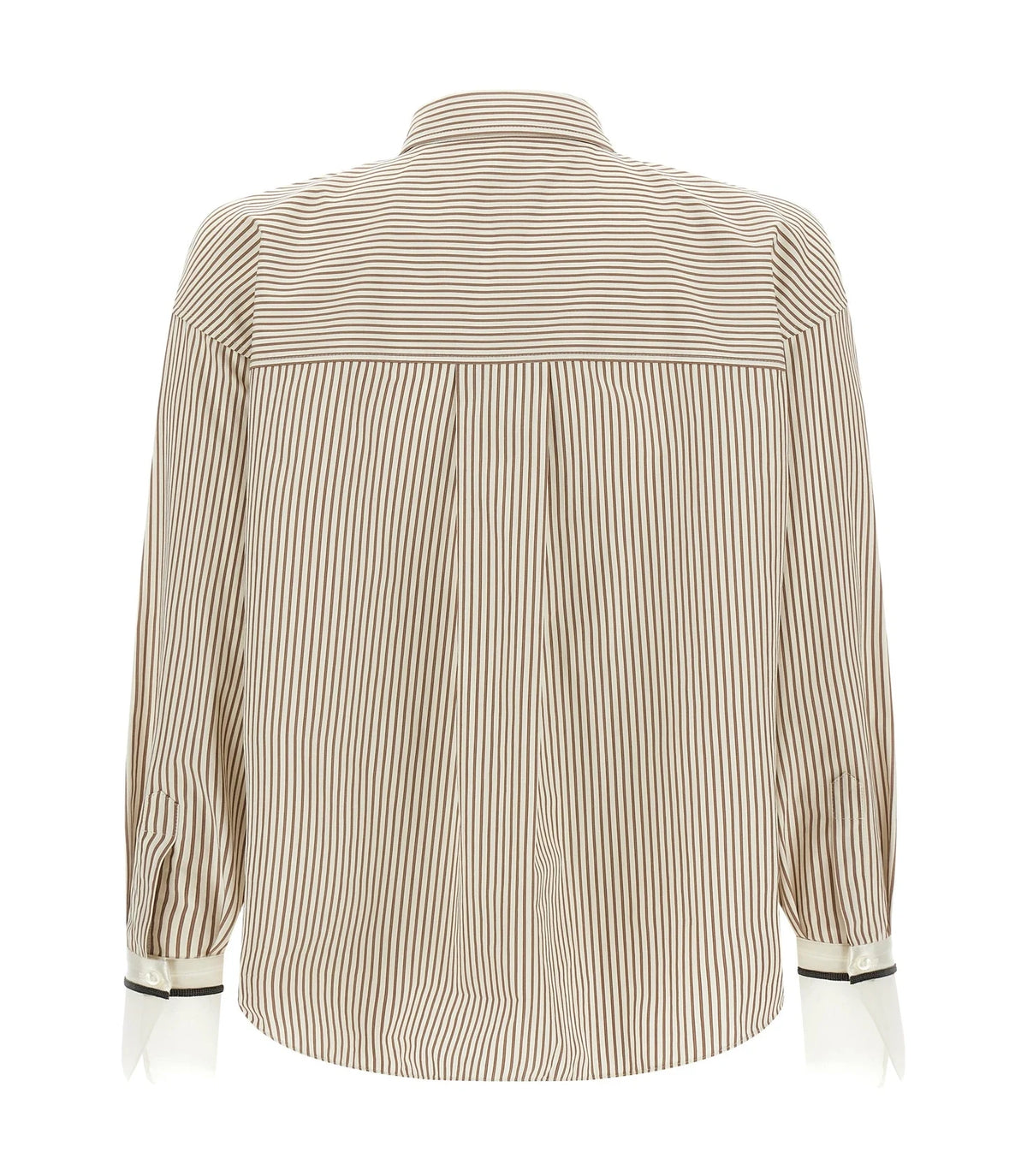 Brunello Cucinelli Dress Shirt in beige, Cotton — view 2