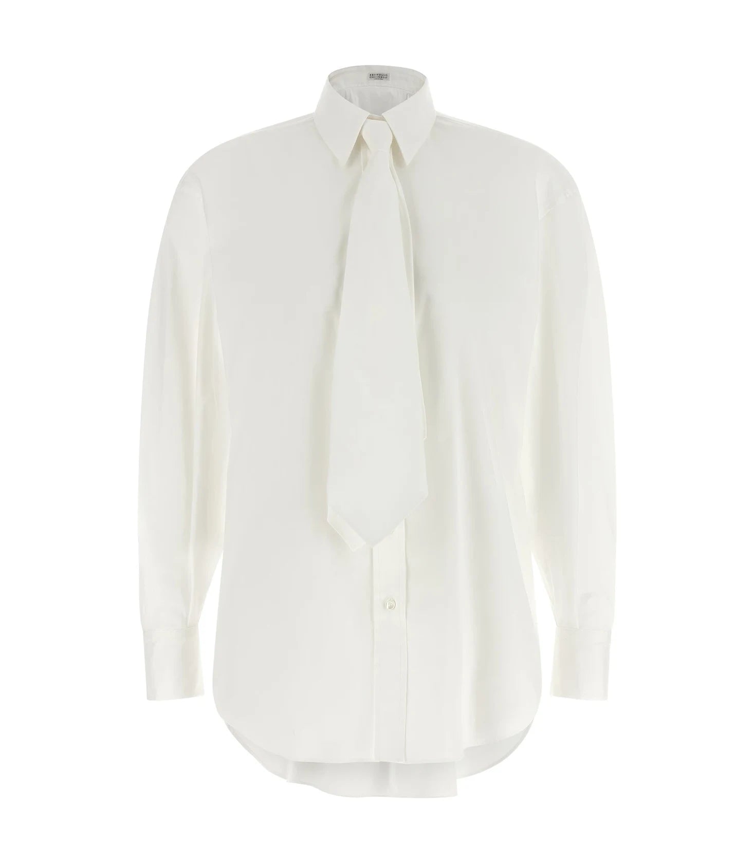 Brunello Cucinelli Dress Shirt in white, Cotton