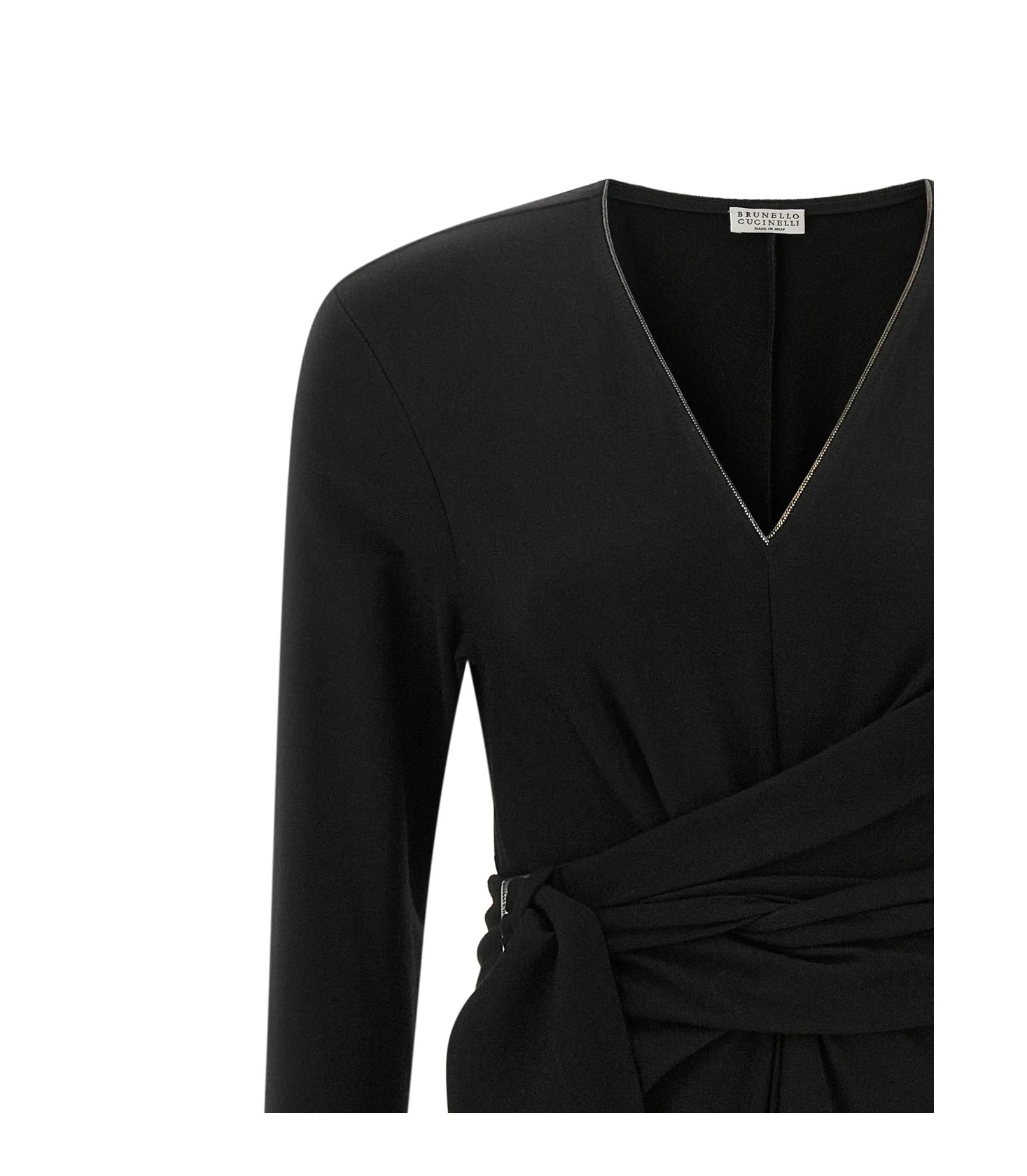 Brunello Cucinelli Dresse in black, Virgin Wool — view 3