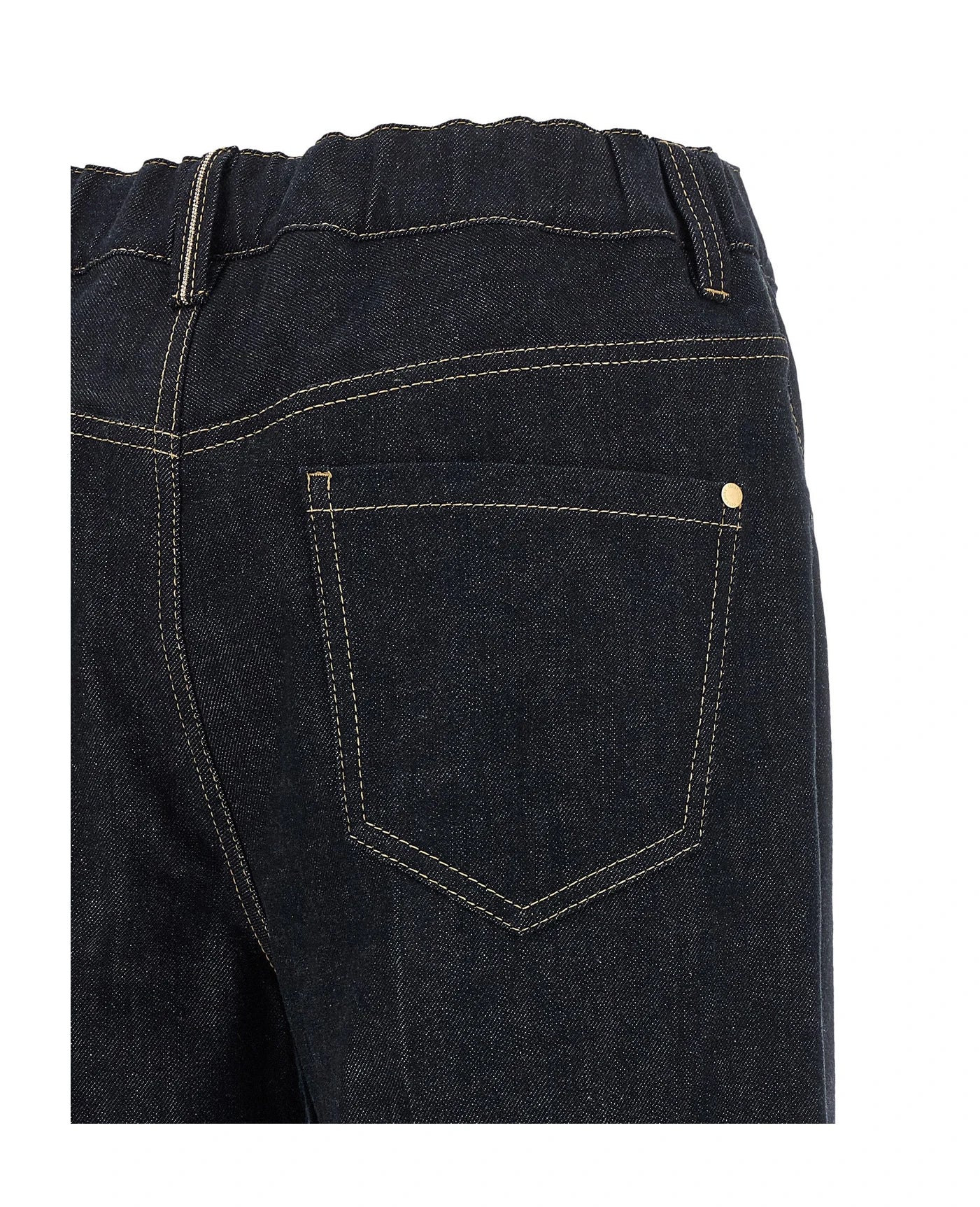 Brunello Cucinelli Jean in blue, Cotton — view 4