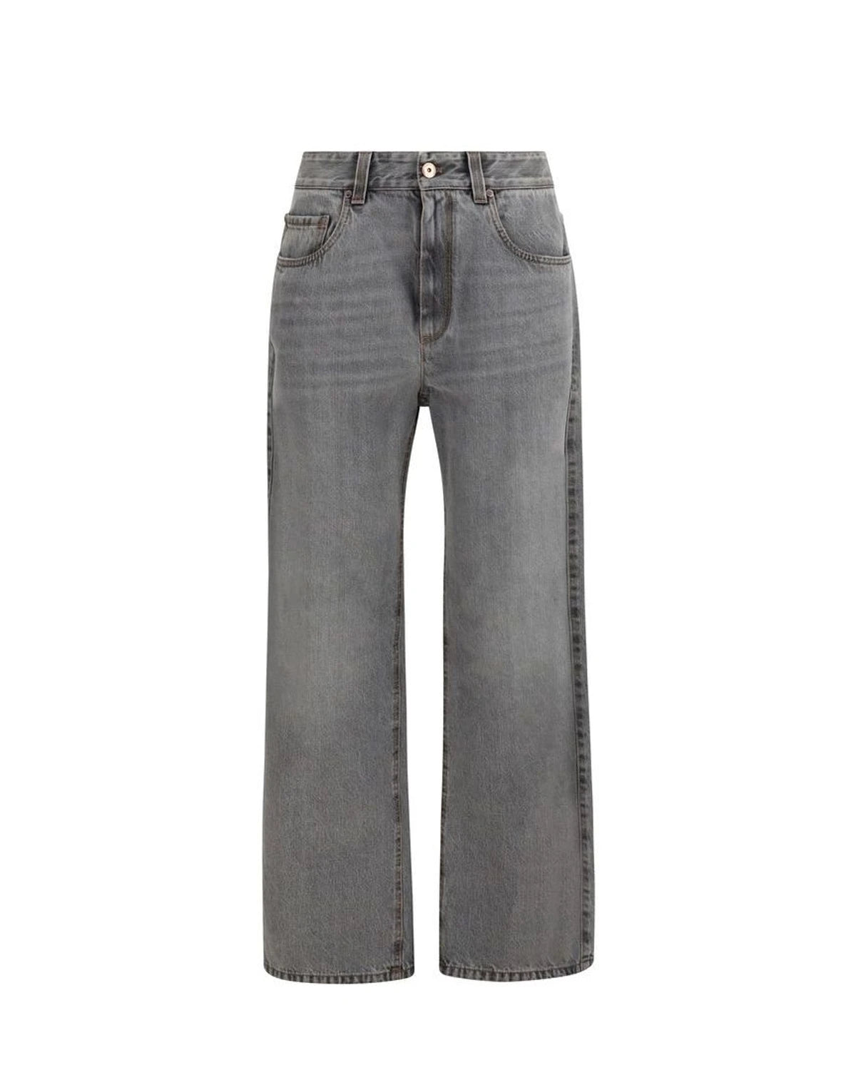 Brunello Cucinelli Jean in gray, Cotton