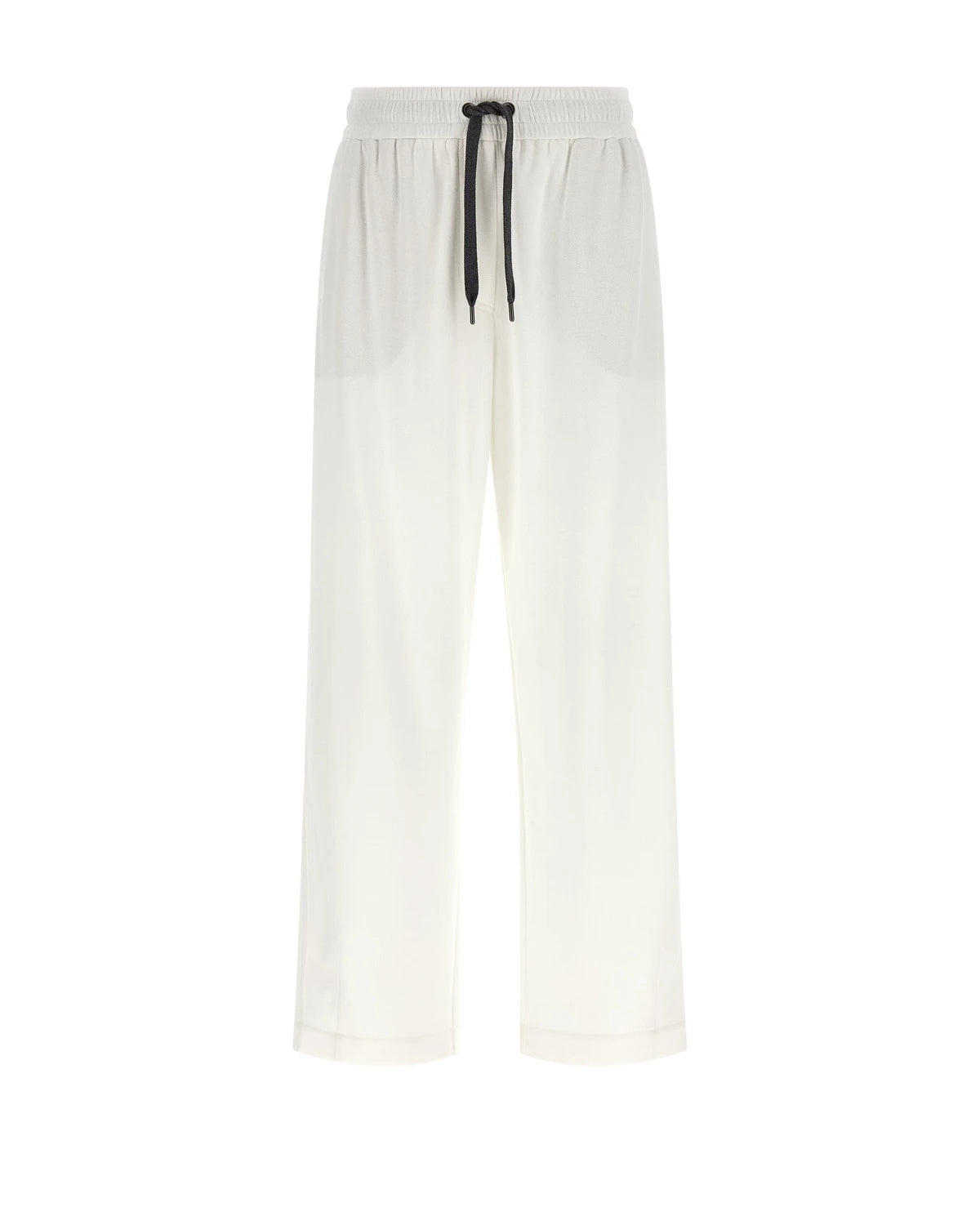 Brunello Cucinelli Jogger in white, Cotton