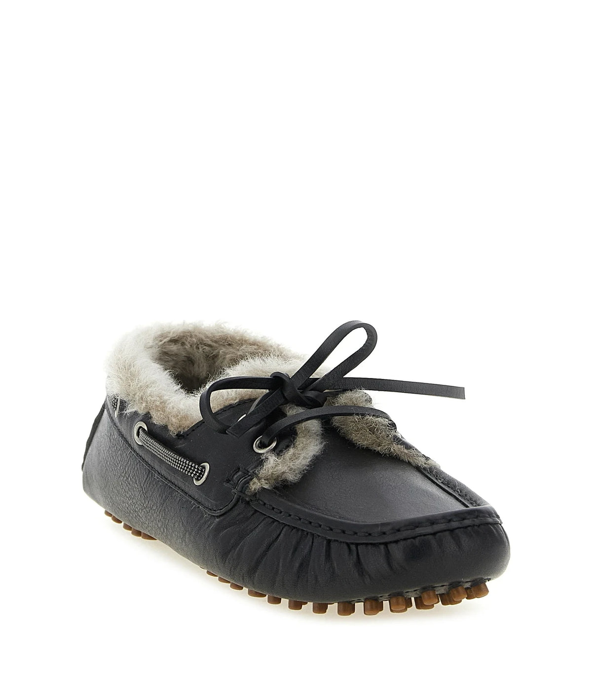 Brunello Cucinelli Loafers in black, Calfskin Leather — view 2