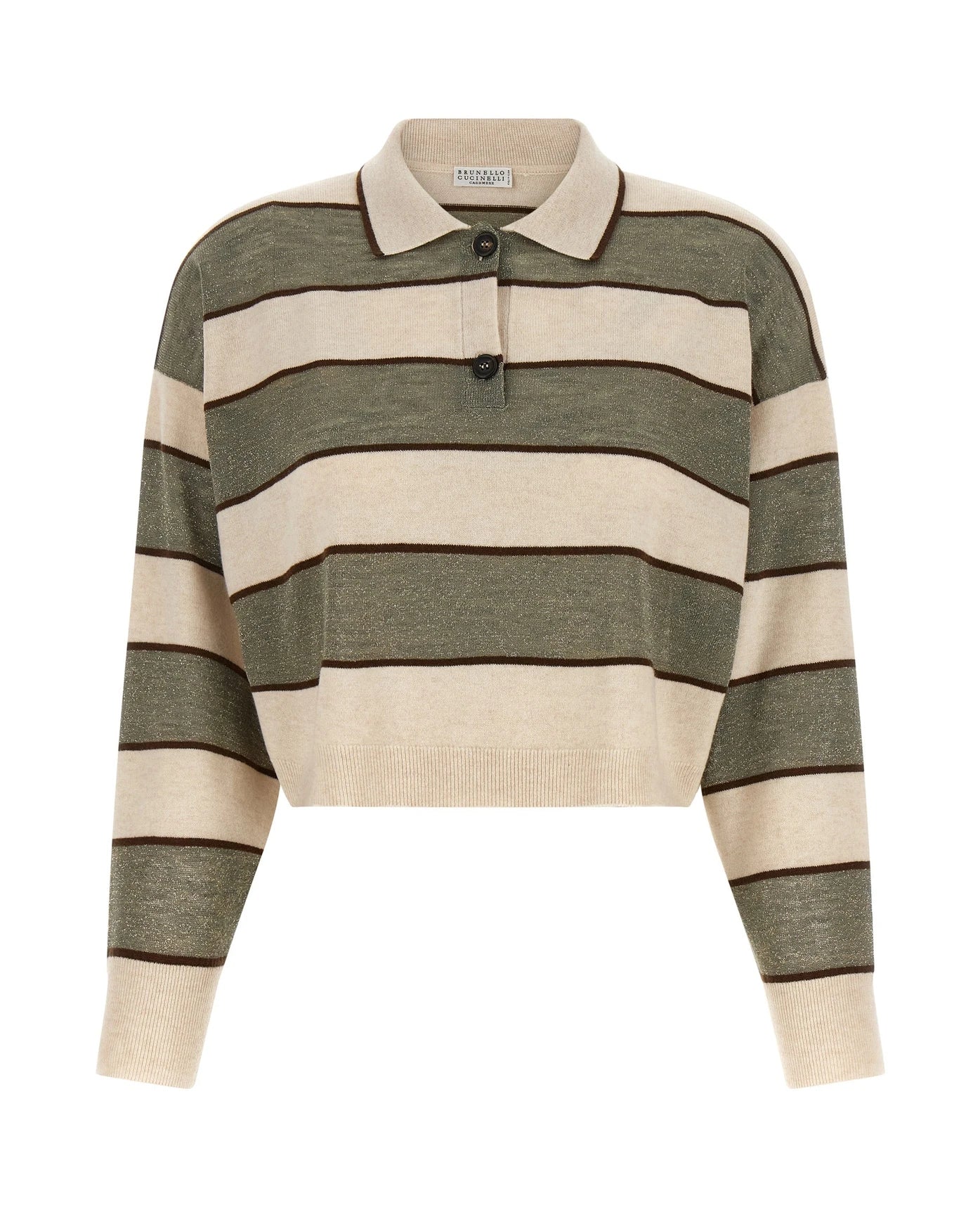 Brunello Cucinelli Polo in multicolor, Virgin Wool
