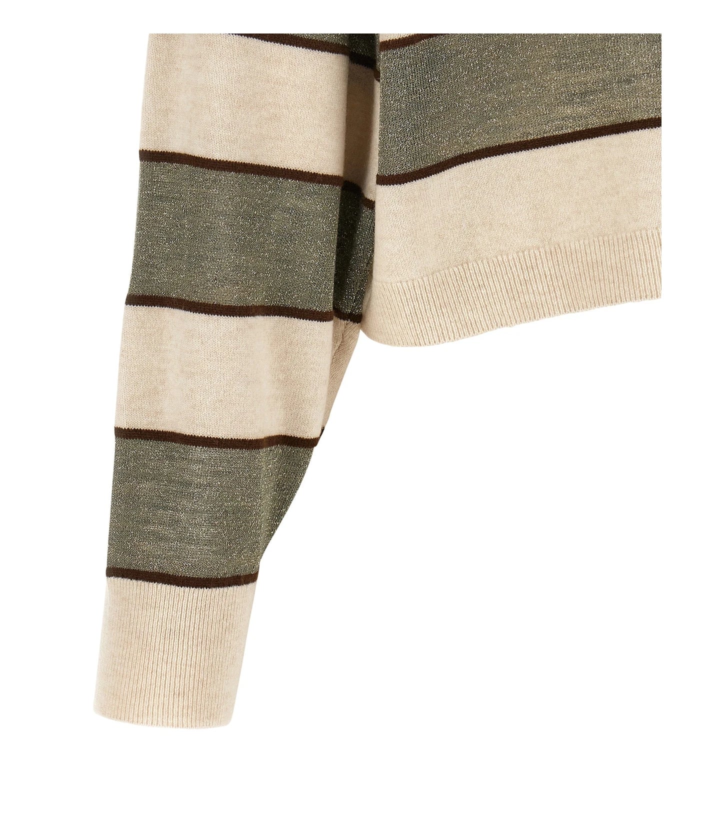 Brunello Cucinelli Polo in multicolor, Virgin Wool — view 4