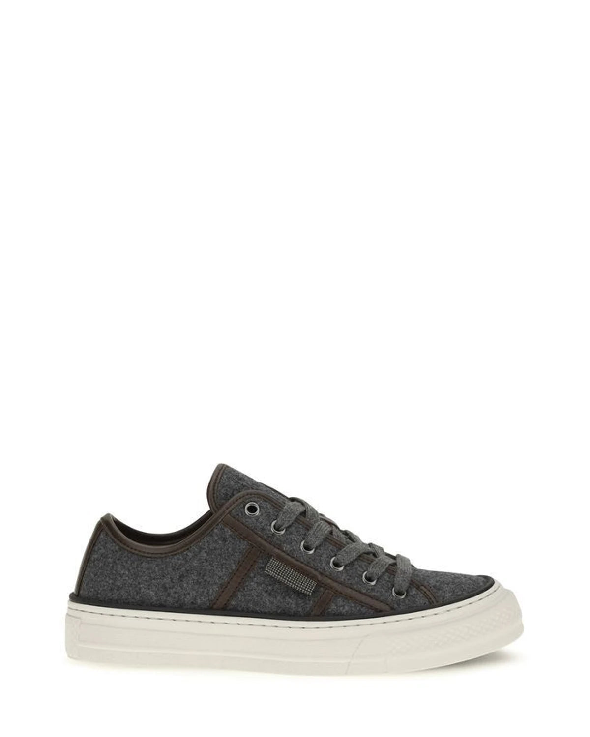 Brunello Cucinelli Sneakers in gray, Suede