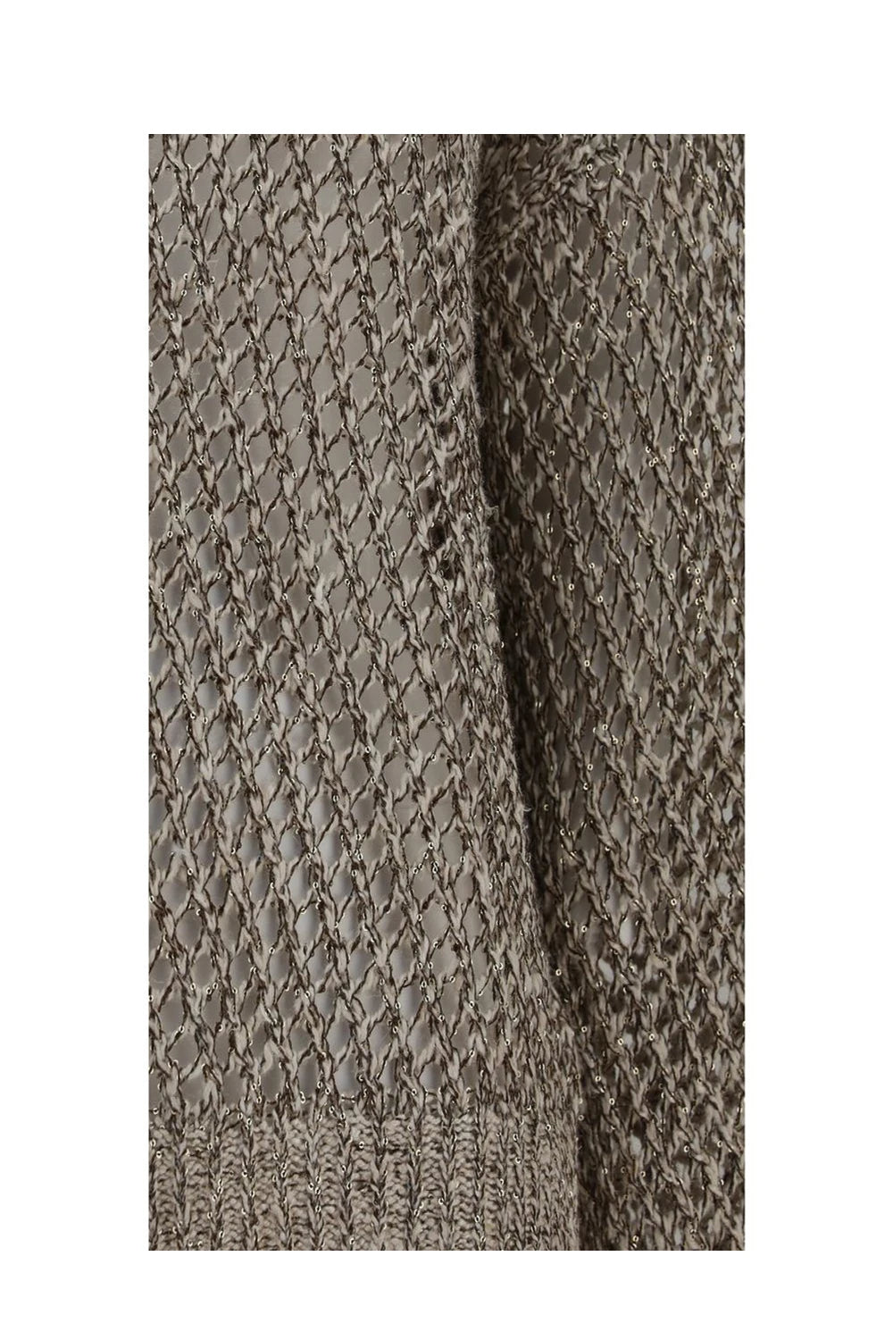 Brunello Cucinelli Sweater in beige, Silk — view 3