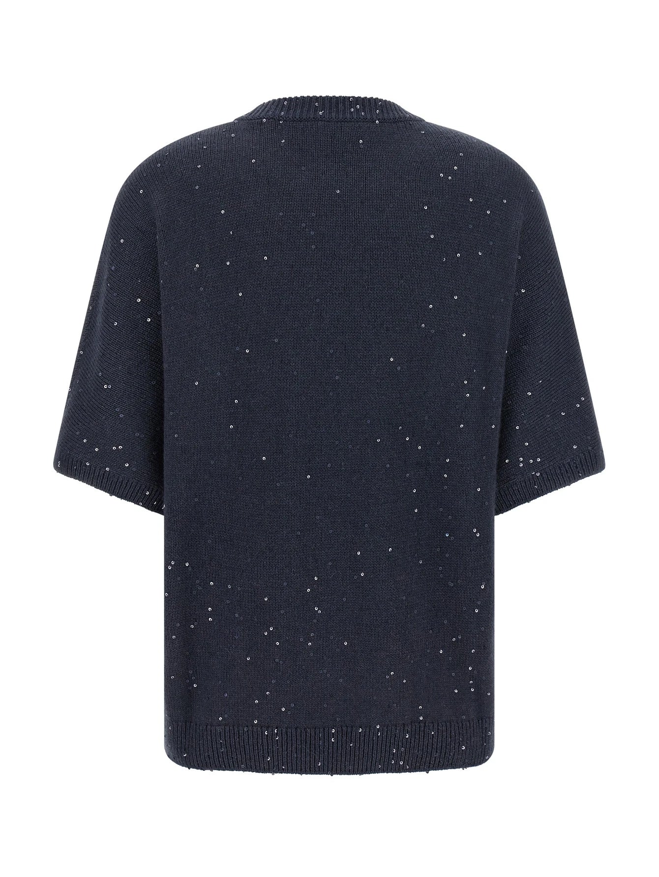 Brunello Cucinelli Sweater in blue, Cashmere — view 2