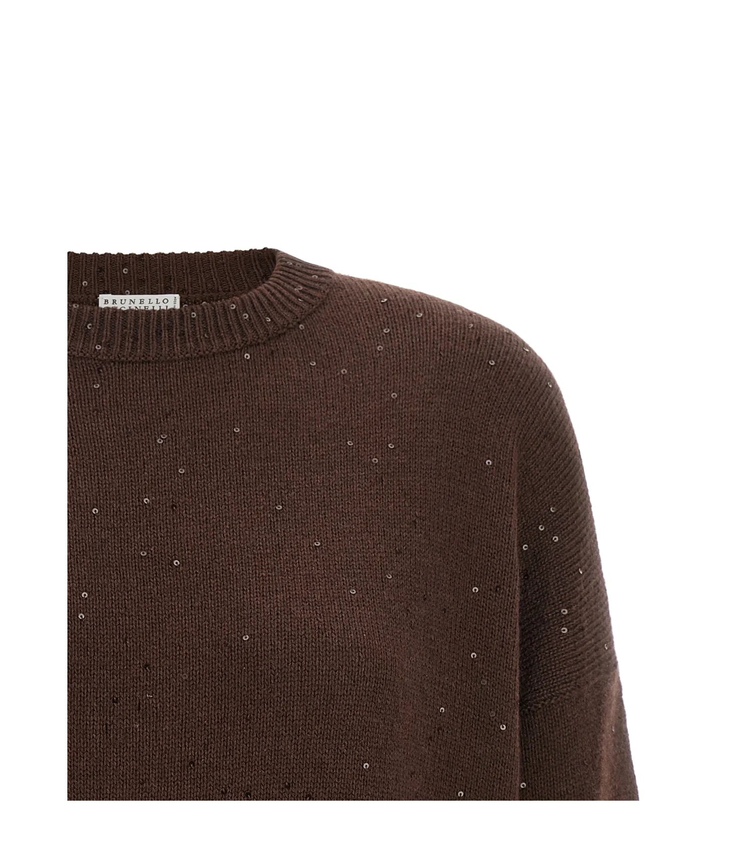 Brunello Cucinelli Sweater in brown, Cashmere — view 3
