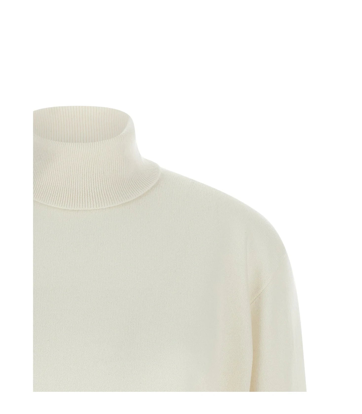 Brunello Cucinelli Sweater in white, Cashmere — view 3