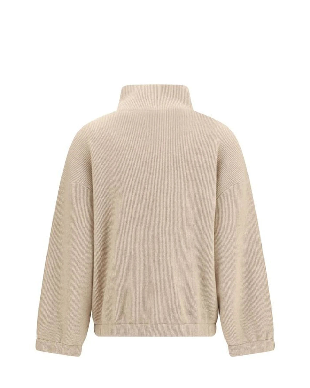 Brunello Cucinelli Sweatshirt in beige, Kashmir — view 2