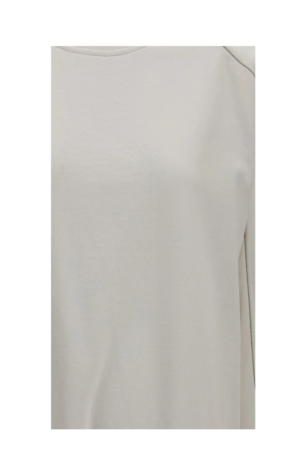 Brunello Cucinelli Sweatshirt in white, Cotton โ view 3