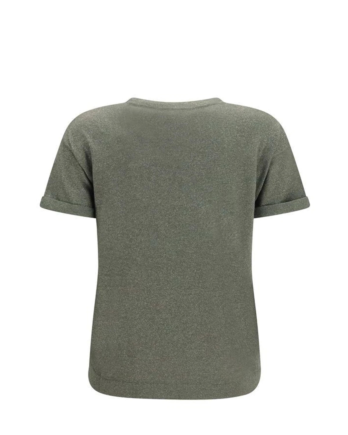 Brunello Cucinelli T-Shirt in green, Nylon — view 2