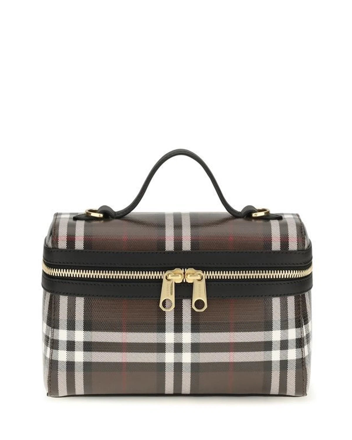 Burberry Makeup Bag in brown, Cotton