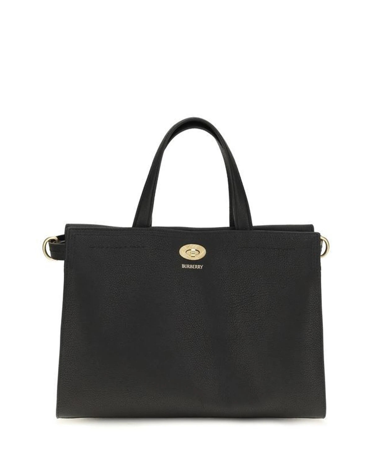 Burberry Satchel Bag in black, Cotton