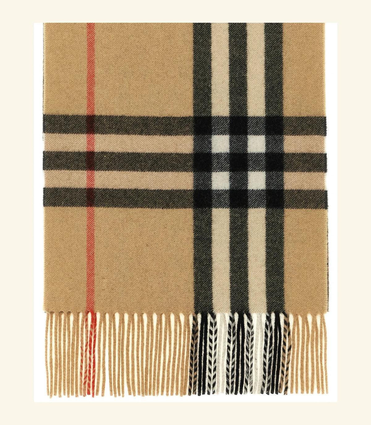 Burberry Scarves & Shawl in beige, Cashmere — view 2