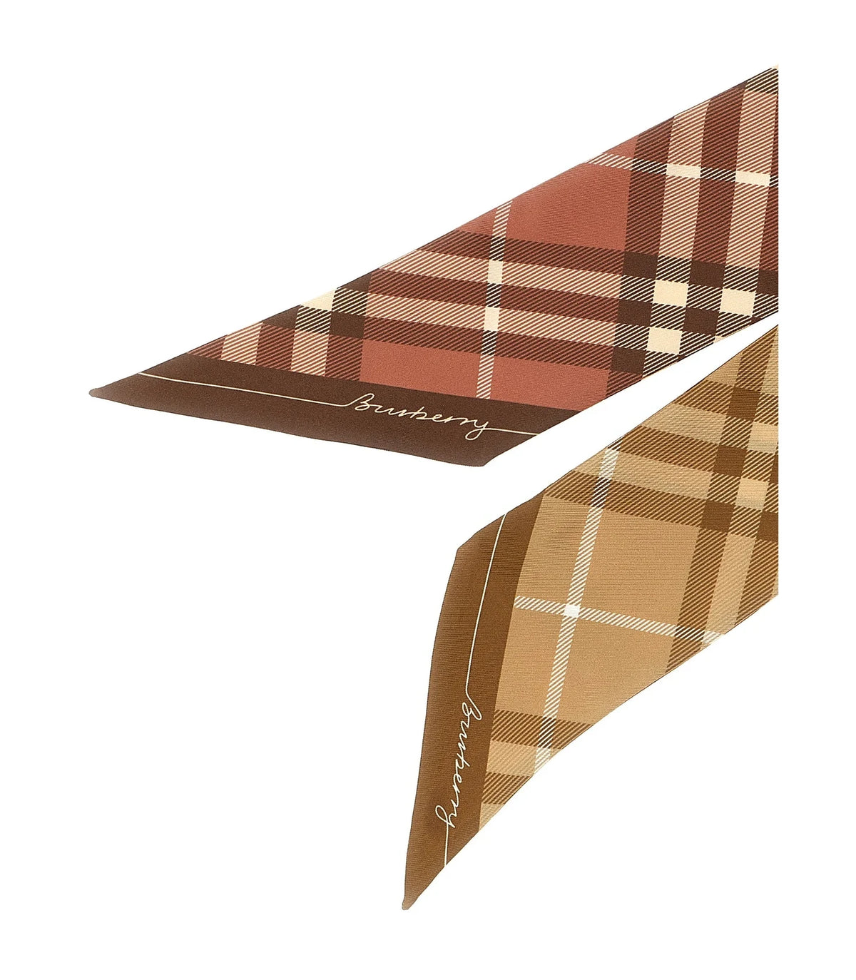 Burberry Scarves & Shawl in multicolor, Mulberry Silk — view 3