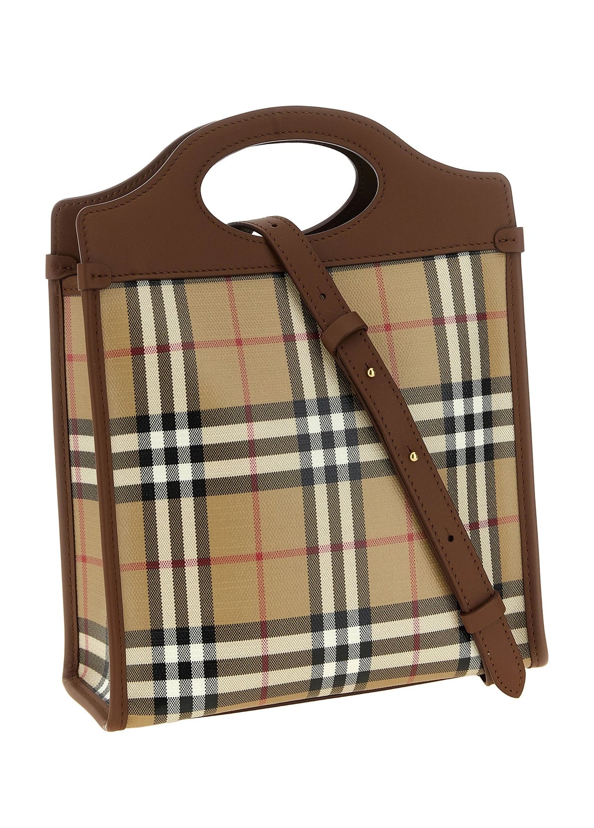 Burberry Tote Bag in beige, Cotton — view 2