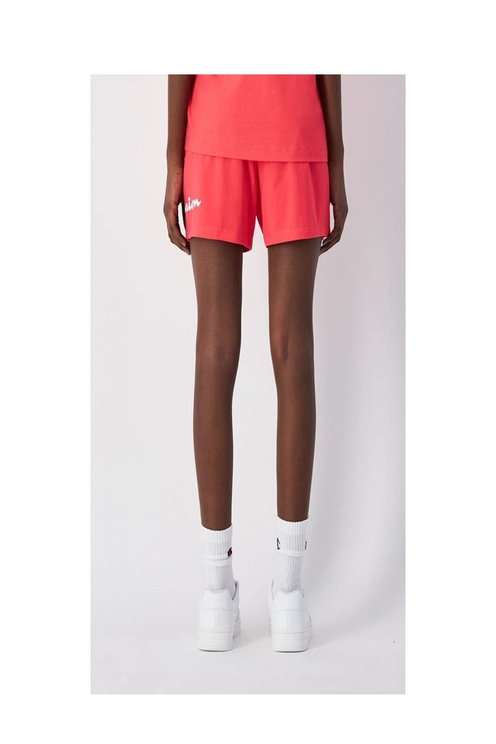 Champion Short in pink, Cotton — view 2