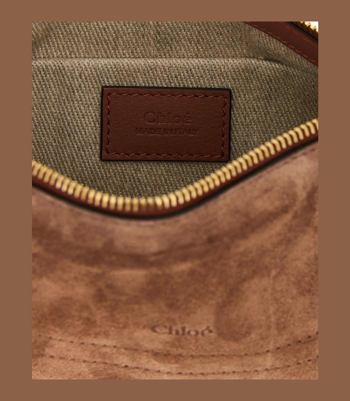 Chloé Shoulder Bag in brown, Calfskin Leather — view 4