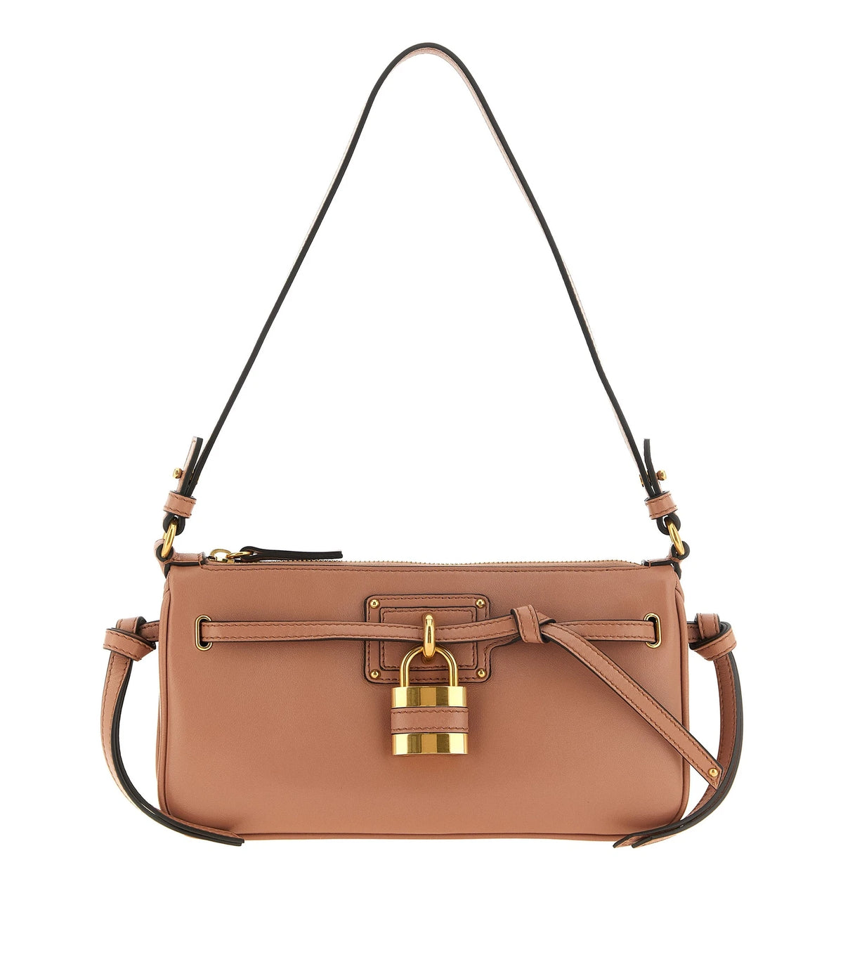 Chloé Shoulder Bag in pink, Lamb Leather