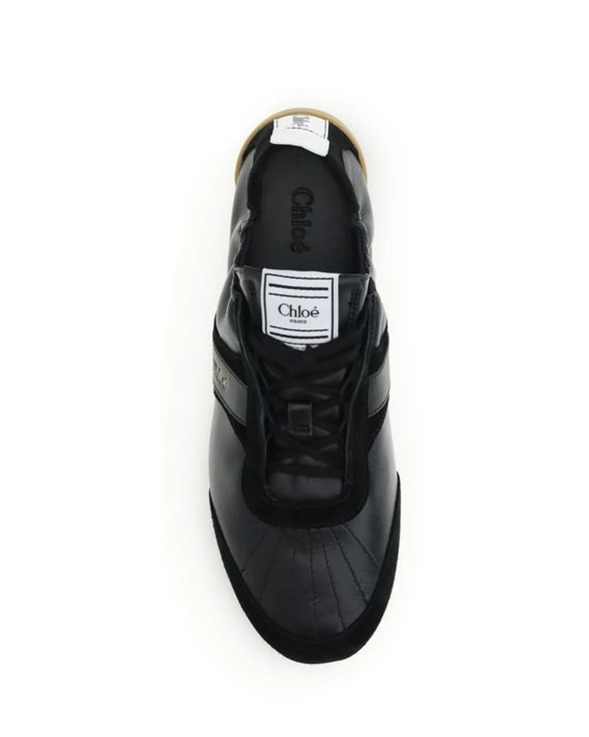 Chloé Sneakers in black, Goatskin — view 4