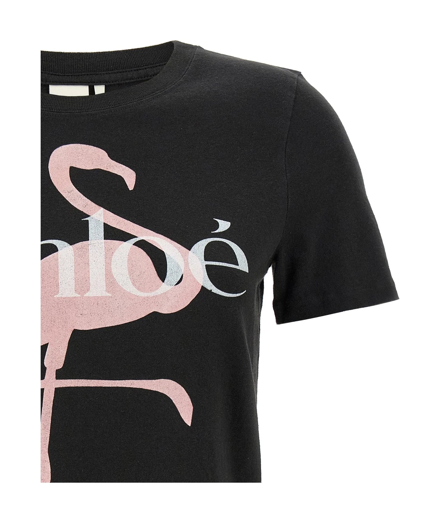 Chloé T-Shirt in black, Cotton — view 3