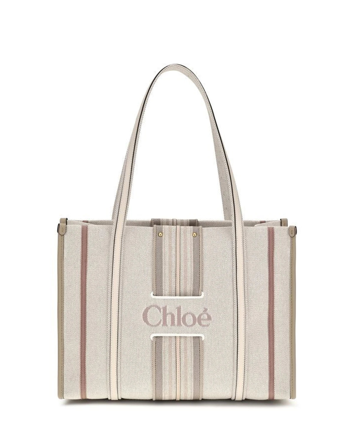 Chloé Tote Bag in beige, Cotton