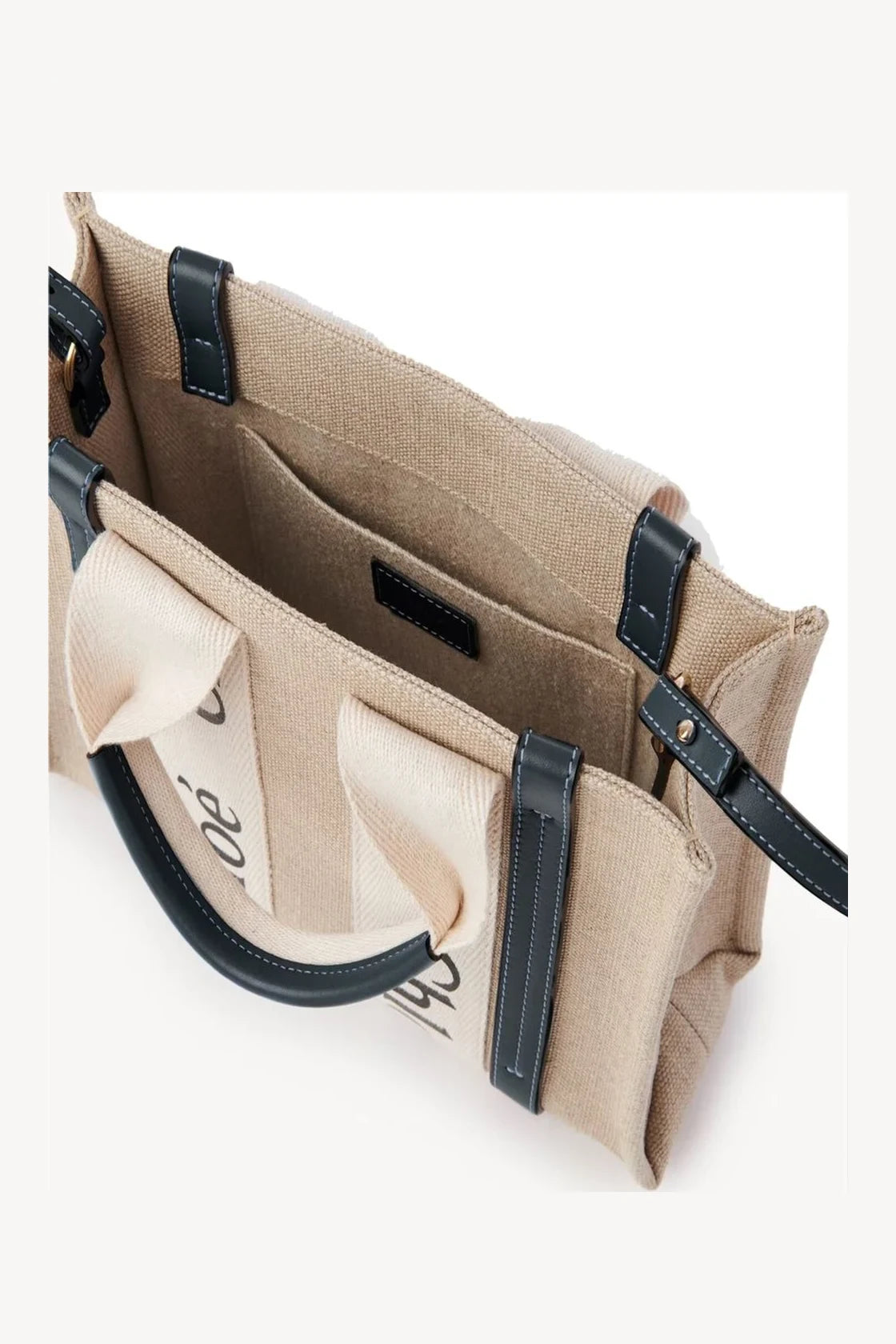 Chloé Tote Bag in beige, Linen — view 2