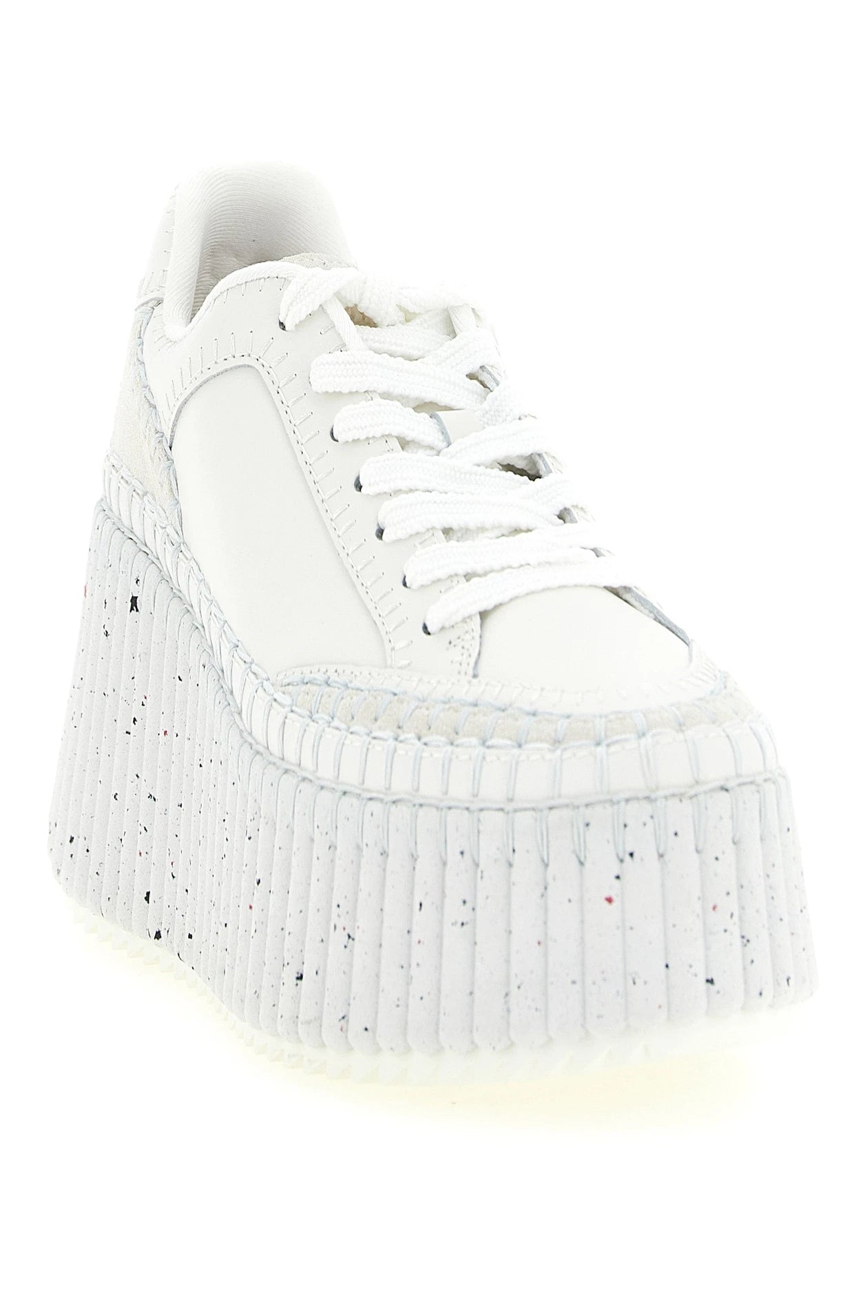 Chloé Wedges in white, Polyester — view 2