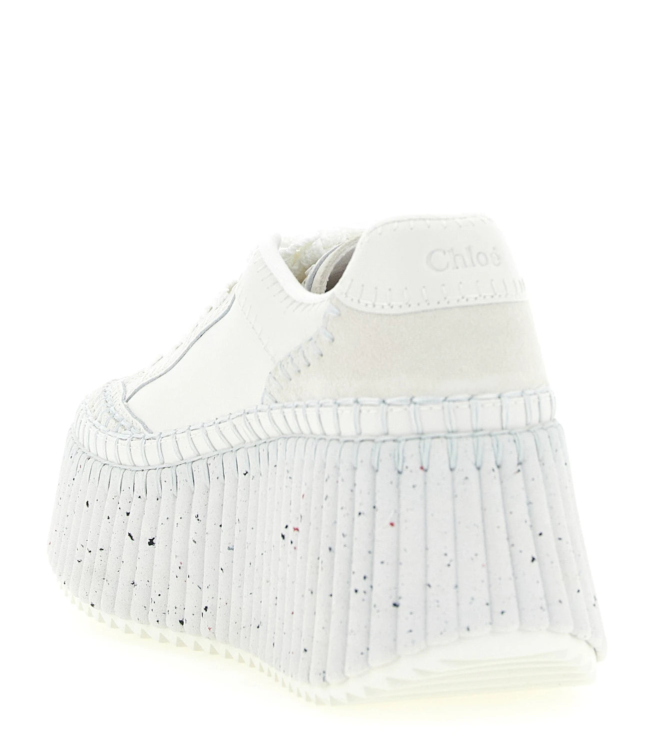Chloé Wedges in white, Polyester — view 3
