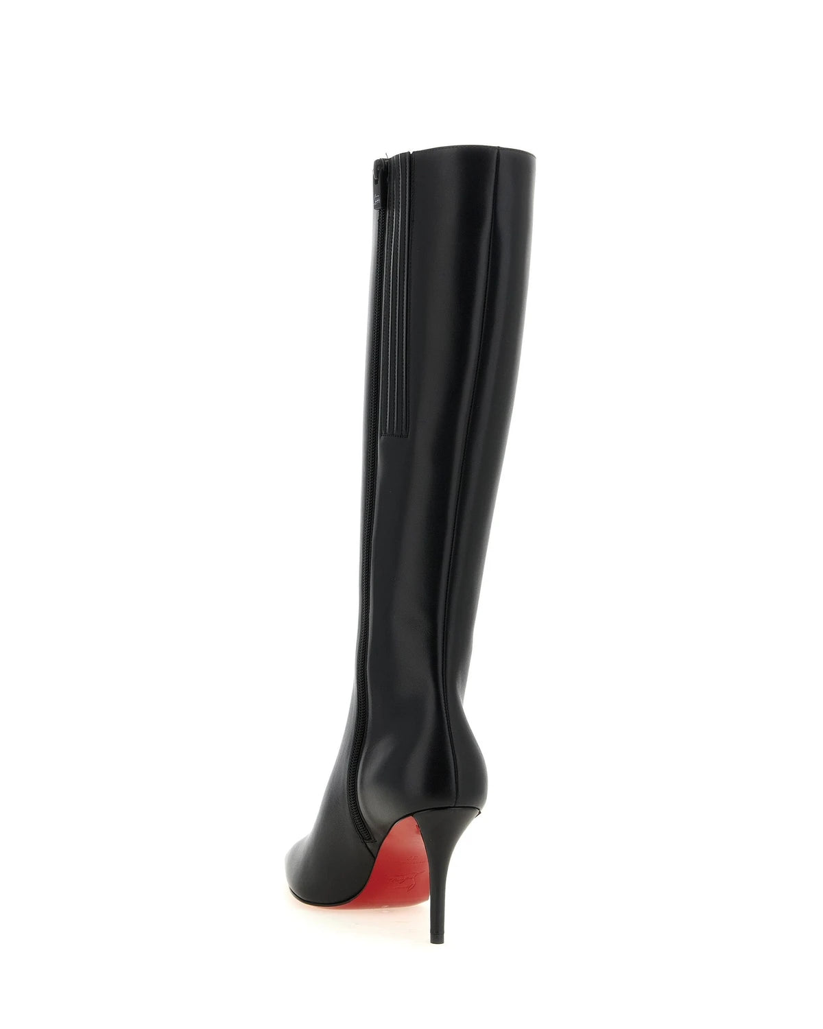 Christian Louboutin Knee High Boots in black, Calfskin Leather — view 3